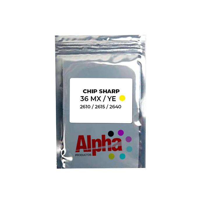 CHIP SHP 36 MX2610MX2615/MX2640 AMARILLO