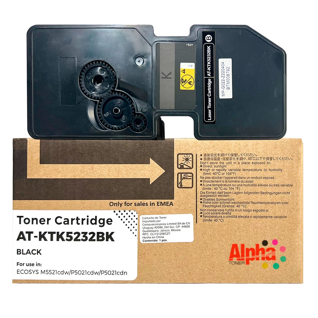 TONER COMPATIBLE KYO TK-5232 NEGRO