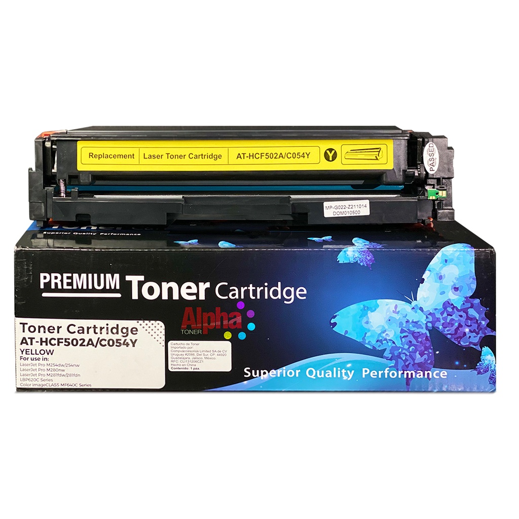 TONER COMPATIBLE HEP CF502A AMARILLO