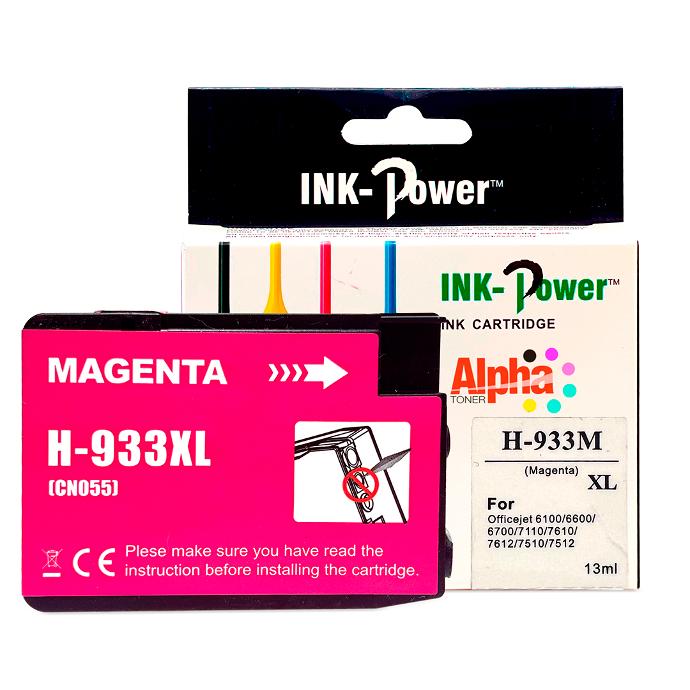 CARTUCHO DE TINTA COMPATIBLE HEP 933XL MAGENTA