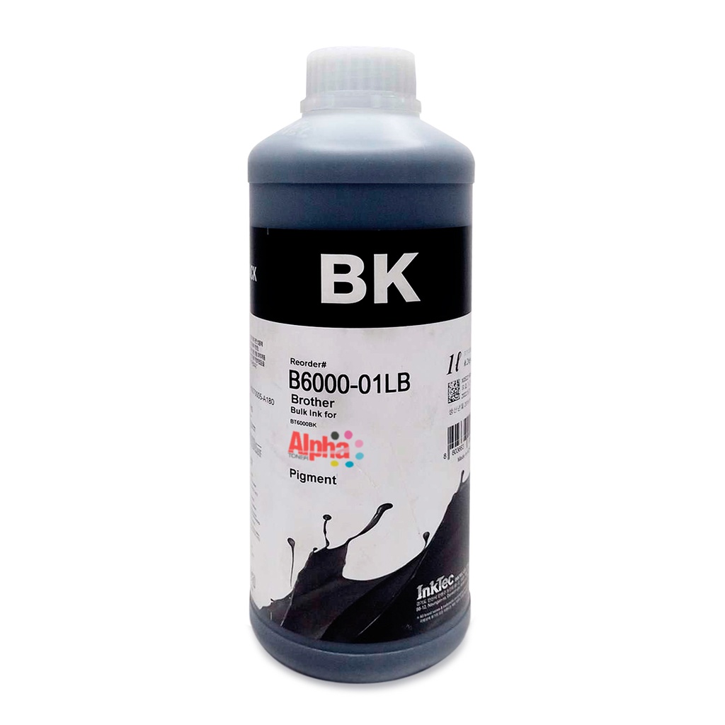 LITRO DE TINTA BRO PIGMENTADA INKTEC NEGRO