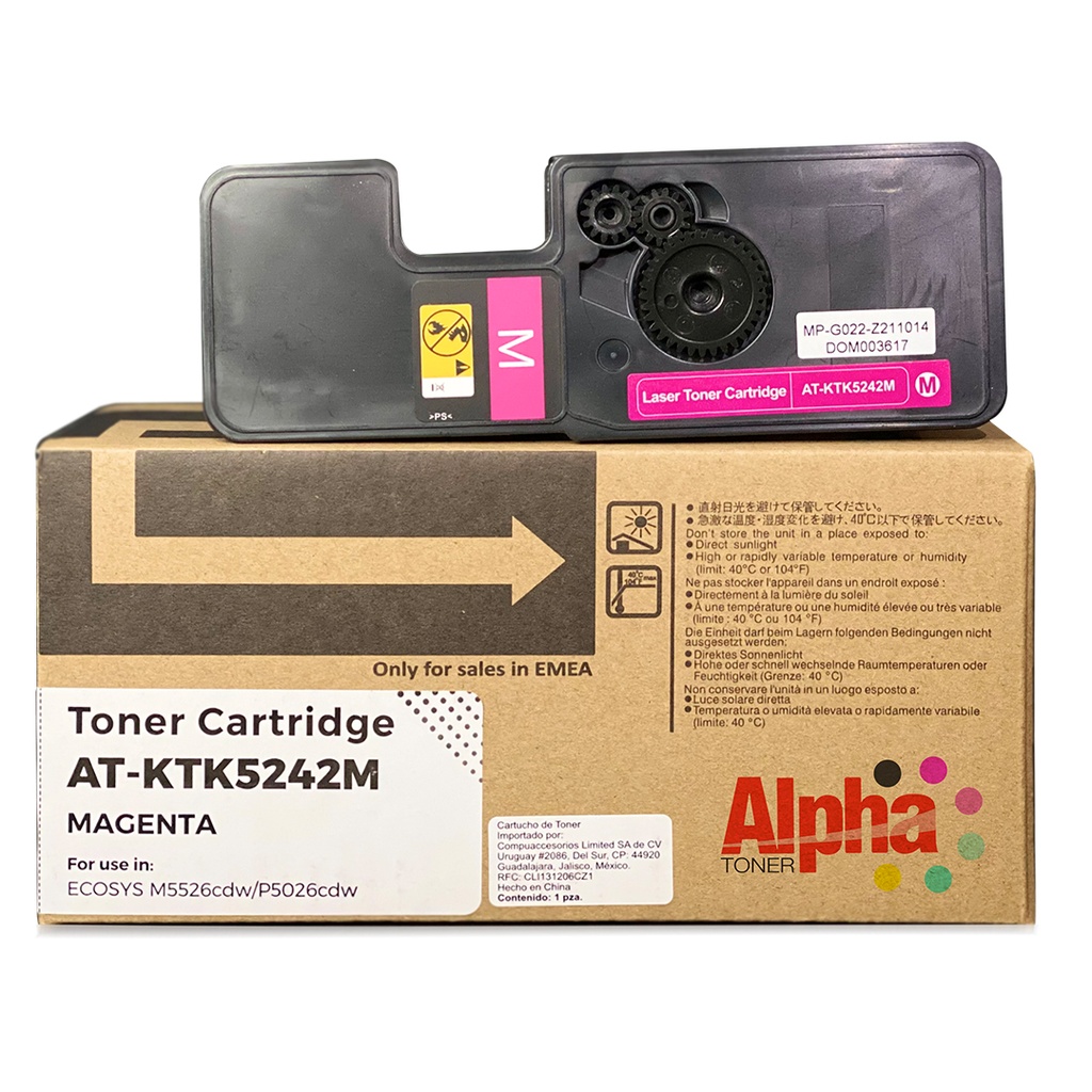 TONER COMPATIBLE KYO TK-5242 MAGENTA