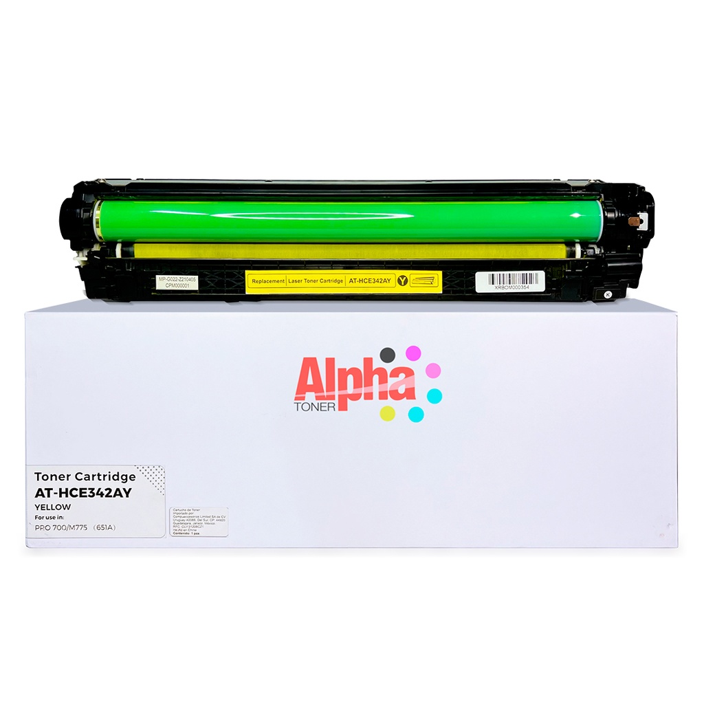 TONER COMPATIBLE HEP CE342A AMARILLO