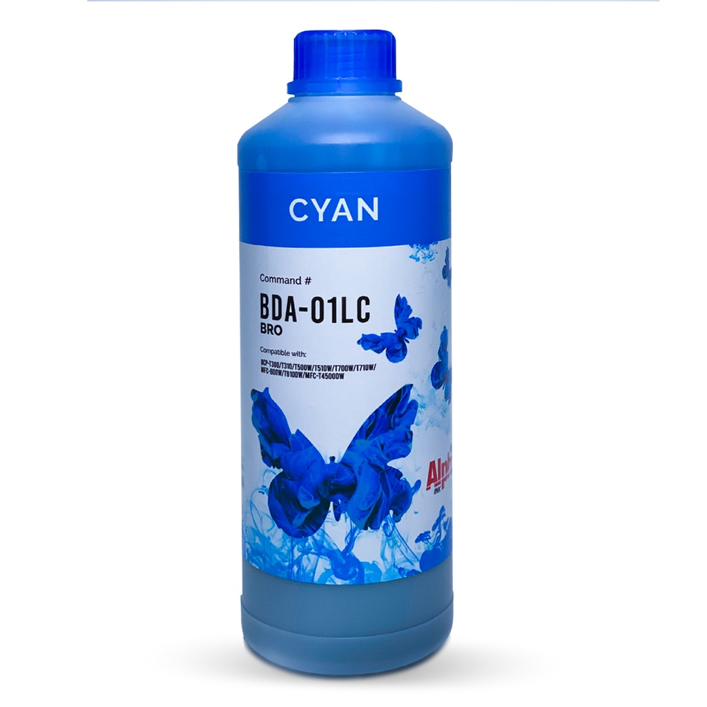 LITRO DE TINTA COMPATIBLE BRO ALPHAINK CYAN