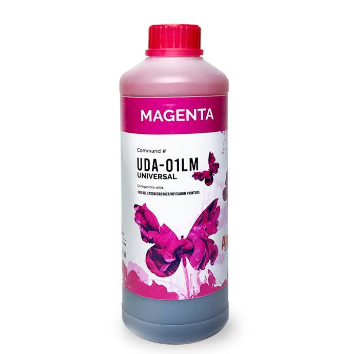 LITRO DE TINTA UNIVERSAL COMPATIBLE HEP/CN/EP/BRO BASE AGUA ALPHAINK MAGENTA