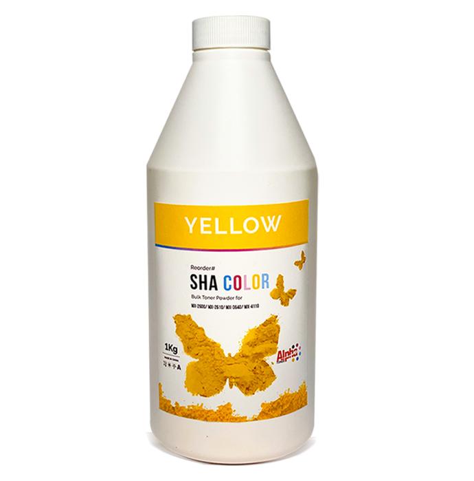 KILO DE TONER SHP MX-2600/5001 / MX-2610/2640/3140/3610 / MX-4110/4140/5110 ALPHA TONER AMARILLO