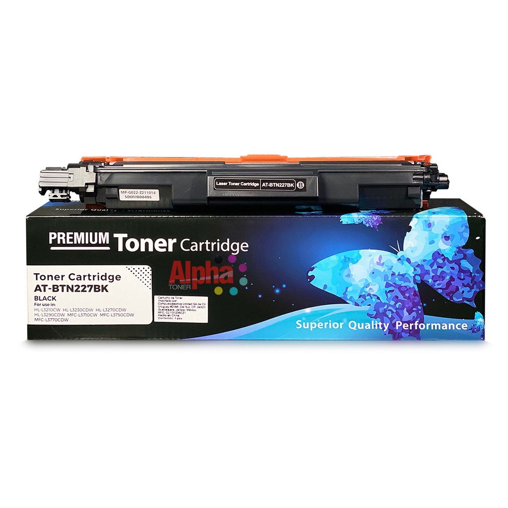 TONER COMPATIBLE BRO TN-227 NEGRO