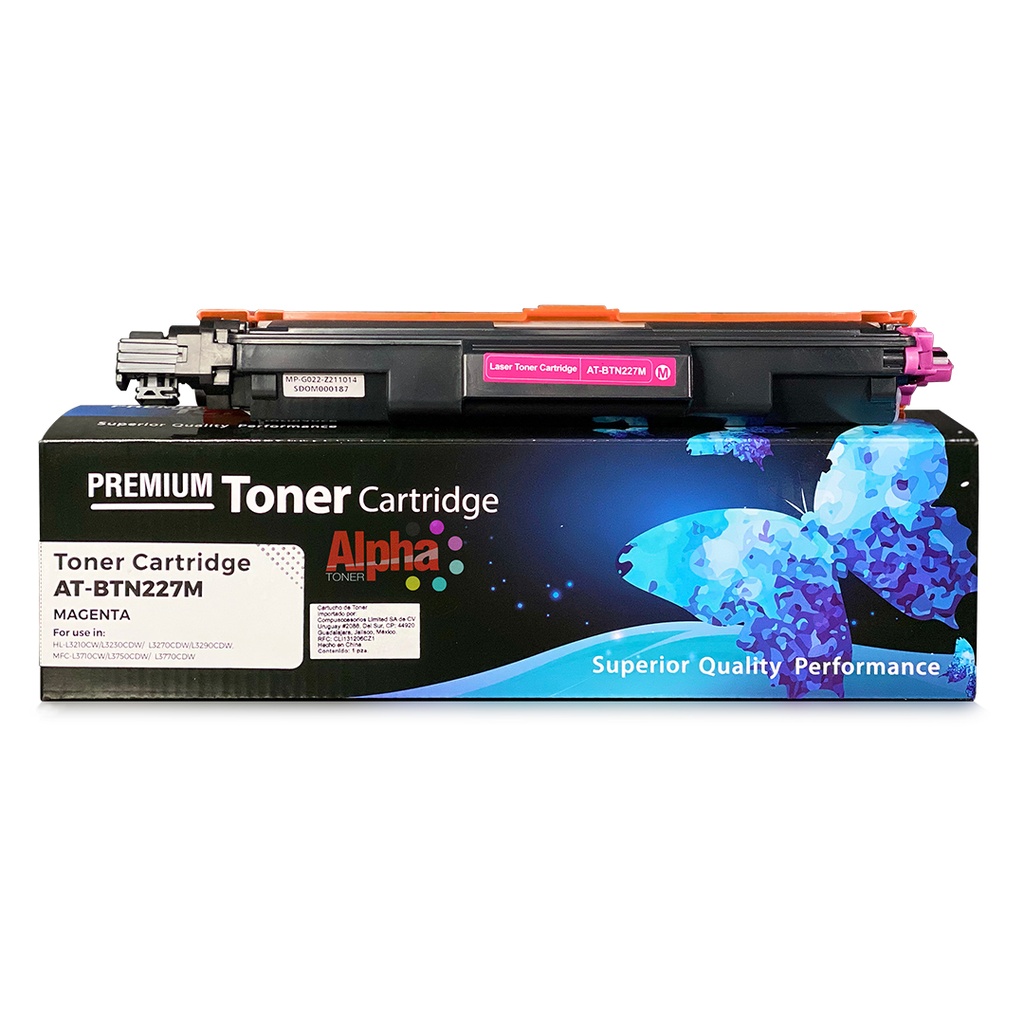 TONER COMPATIBLE BRO TN-227 MAGENTA