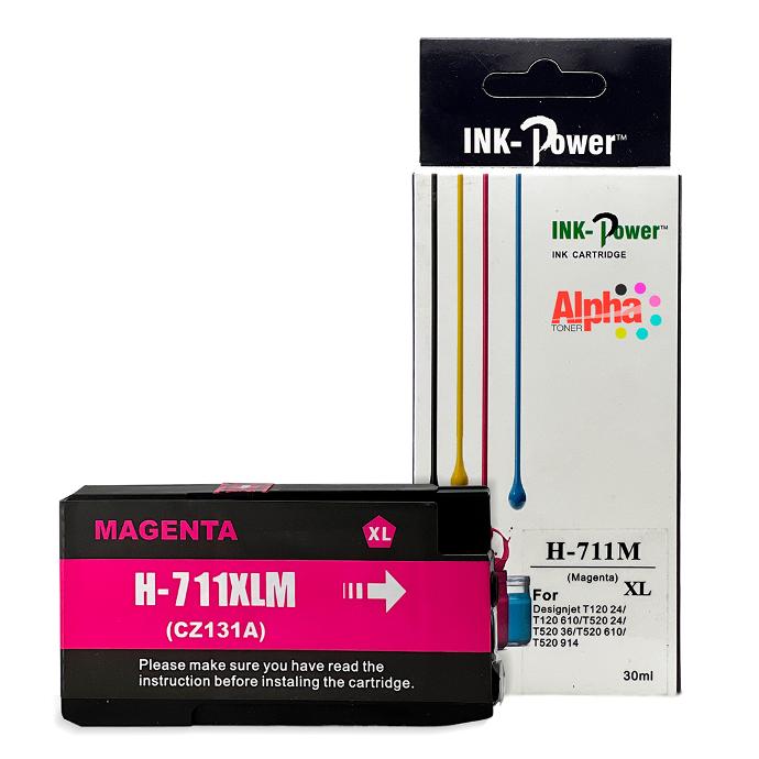 CARTUCHO DE TINTA COMPATIBLE HEP 711XL MAGENTA