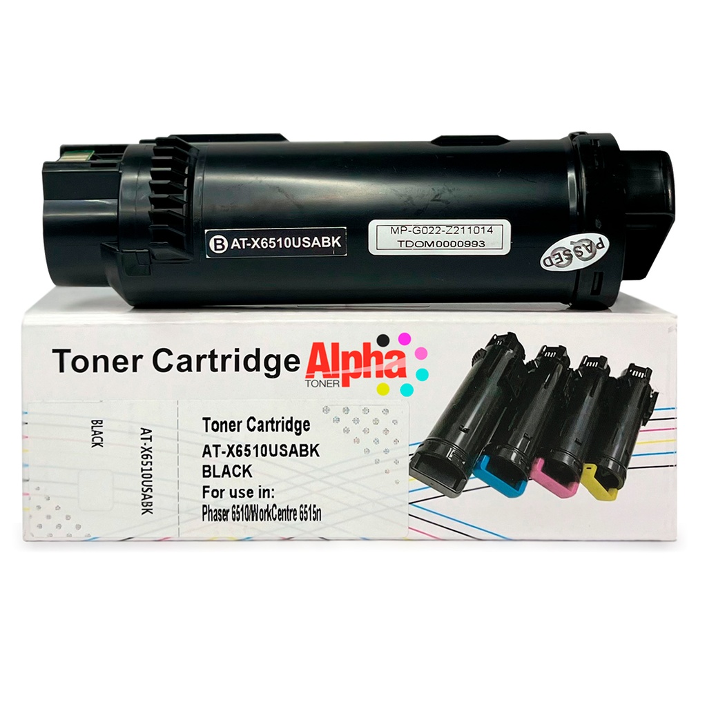 TONER COMPATIBLE XE 6510 / 6515 AMERICANO NEGRO 106R03480