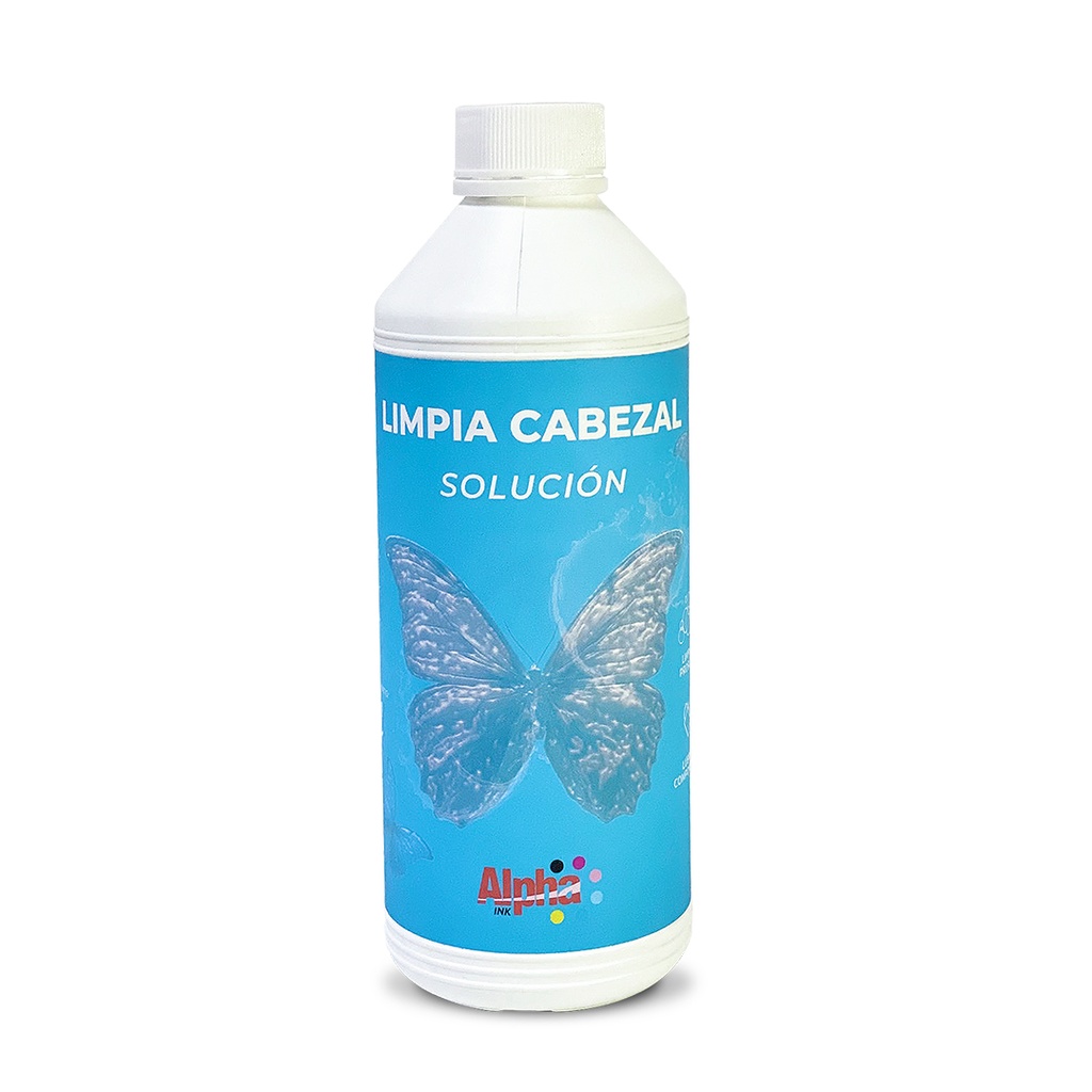 LITRO DE SOLUCION LIMPIA CABEZAL ALPHA INK