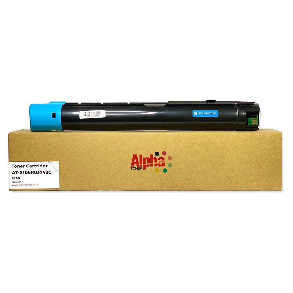 TONER COMPATIBLE XE VERSALINK C7020 /  7025 / 7030 CYAN