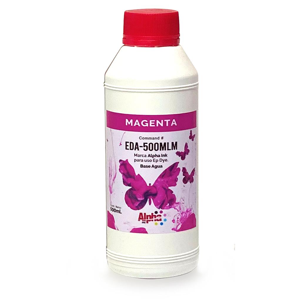 500ML DE TINTA COMPATIBLE EP DYE ALPHAINK MAGENTA