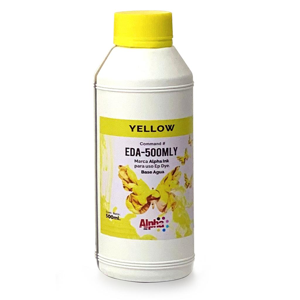 500ML DE TINTA COMPATIBLE EP DYE ALPHAINK AMARILLA
