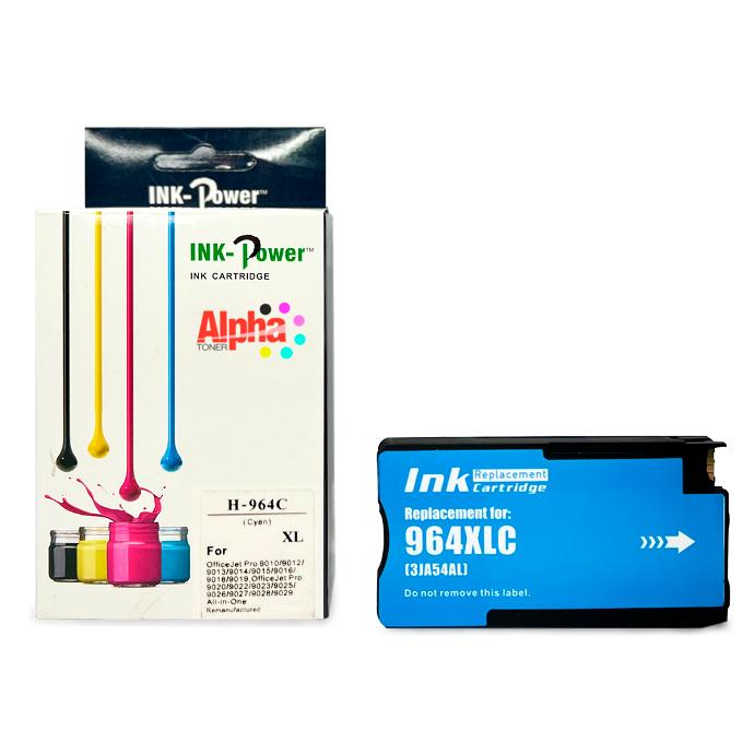 CARTUCHO DE TINTA COMPATIBLE HEP 964XL CYAN