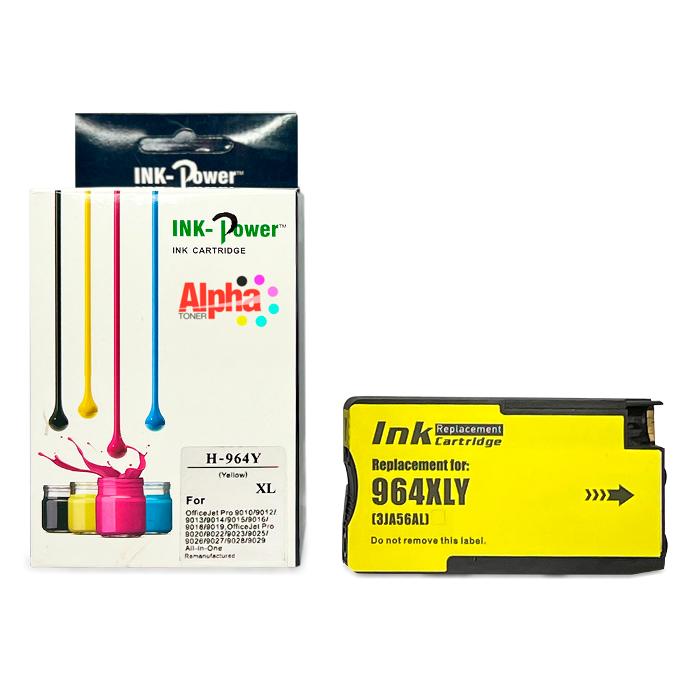 CARTUCHO DE TINTA COMPATIBLE HEP 964XL AMARILLO