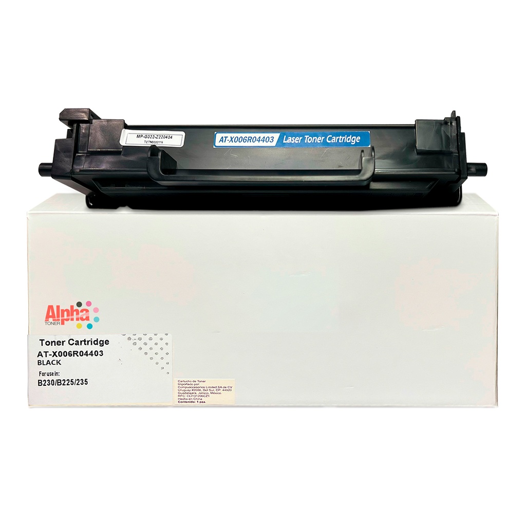 TONER COMPATIBLE XE B230 / B225 / B235 SIN CHIP