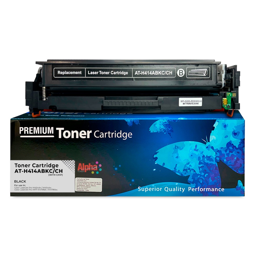 TONER COMPATIBLE HEP 414A (W2020) NEGRO CON CHIP