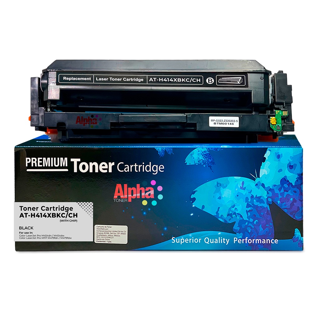 TONER COMPATIBLE HEP 414X (W2020X) NEGRO CON CHIP