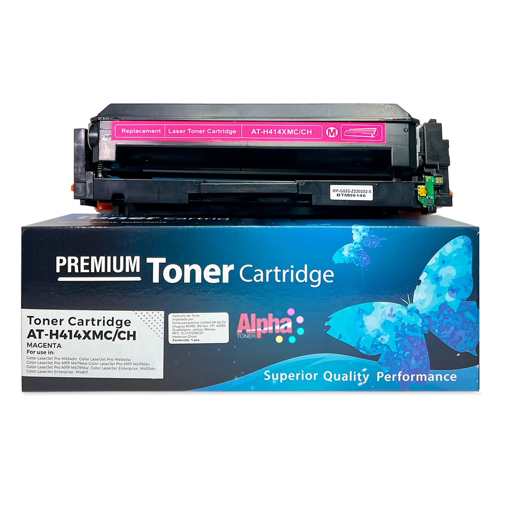 TONER COMPATIBLE HEP 414X (W2023X) MAGENTA CON CHIP