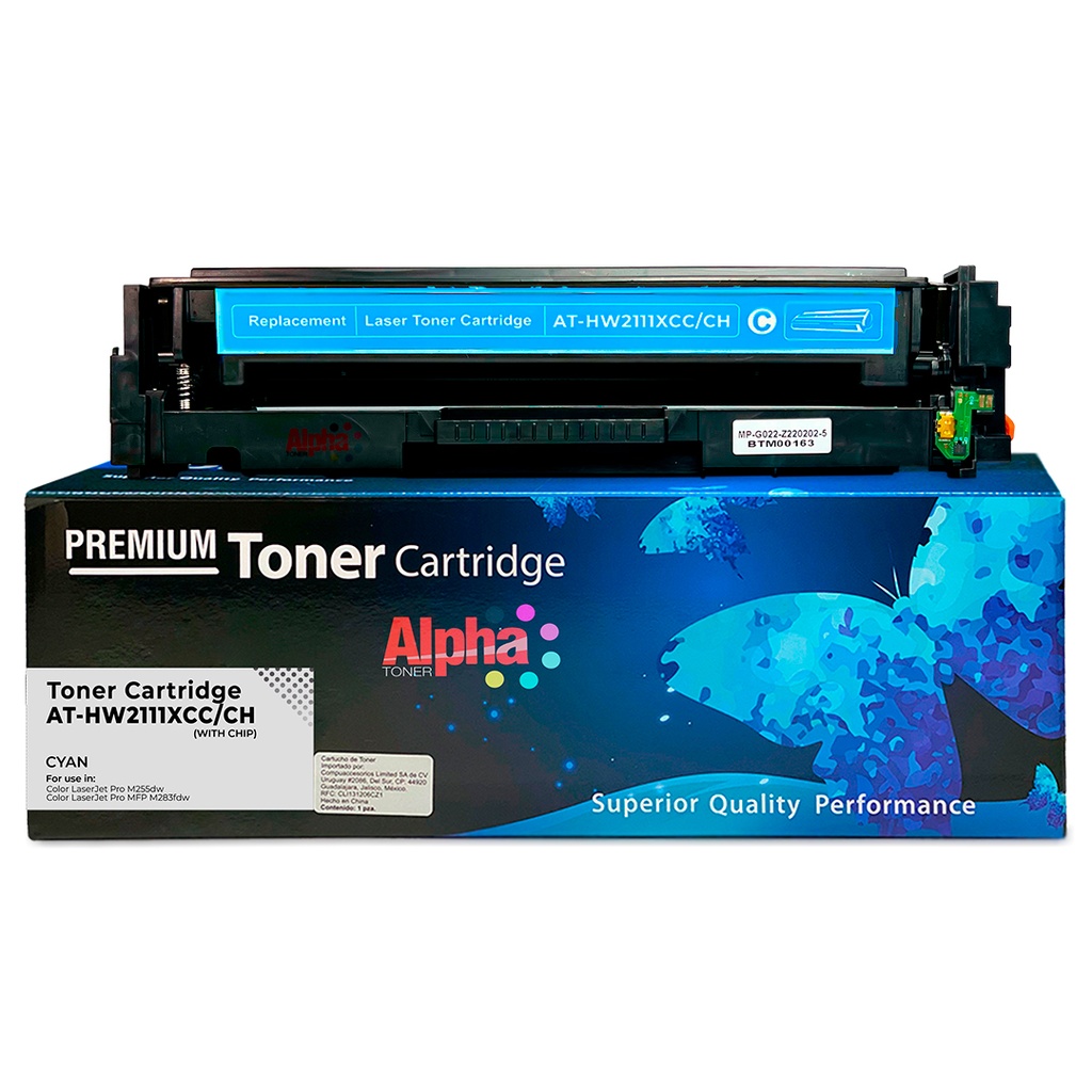 TONER COMPATIBLE HEP W2111X CYAN CON CHIP