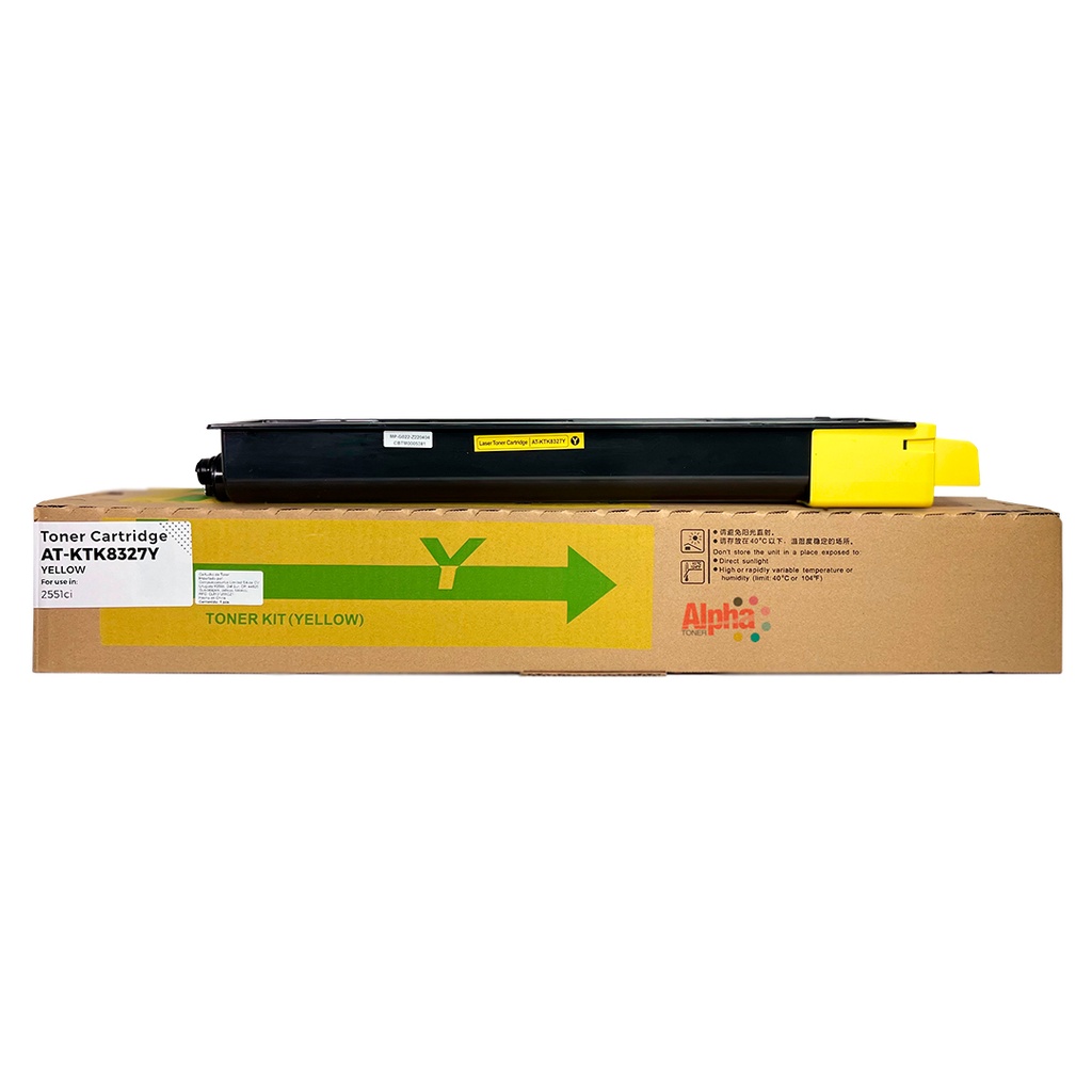 TONER COMPATIBLE KYO TK-8327 AMARILLO