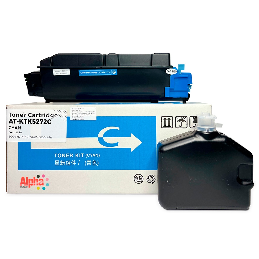 TONER COMPATIBLE KYO TK-5272 CYAN