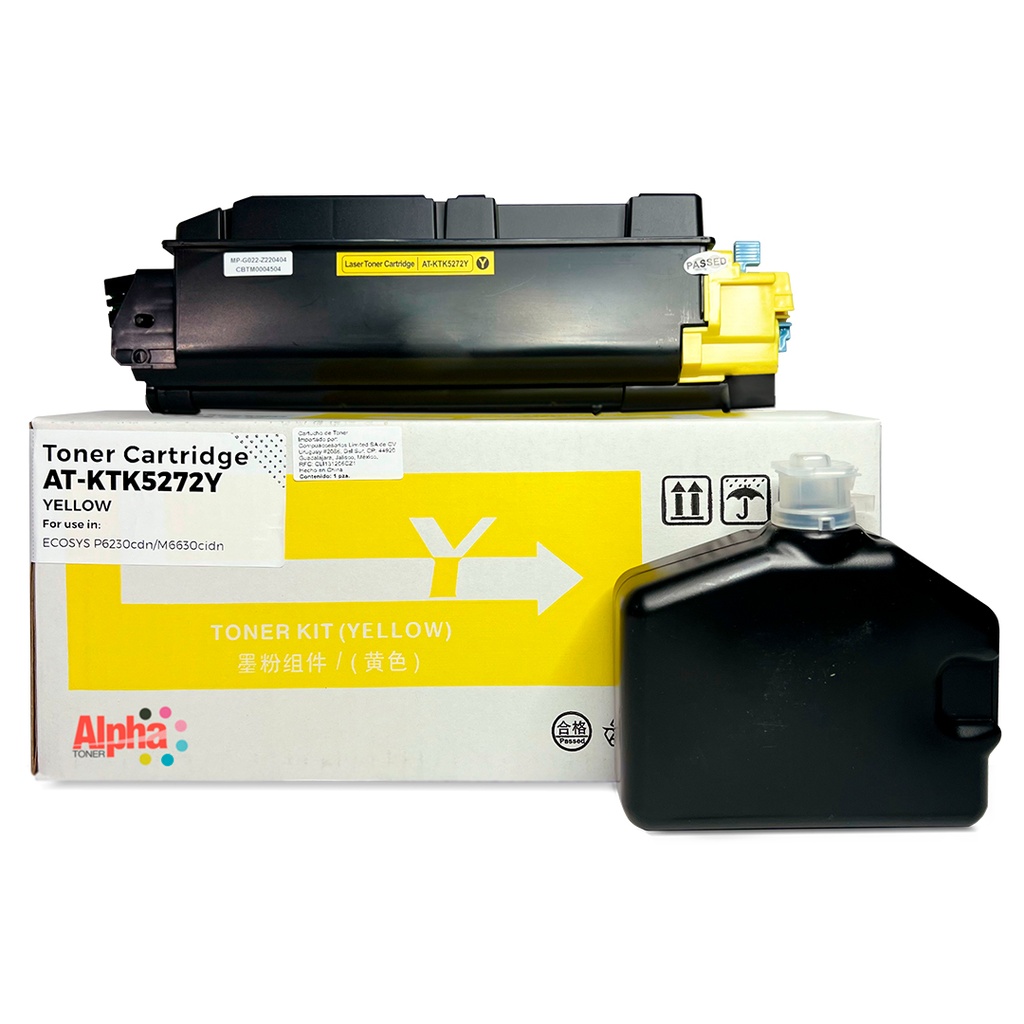 TONER COMPATIBLE KYO TK-5272 AMARILLO