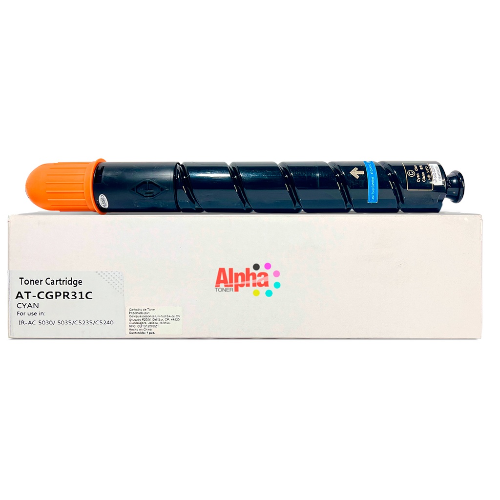 TONER COMPATIBLE CN GPR-31 CYAN