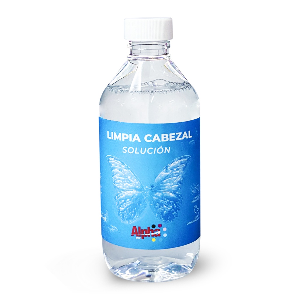 500ML DE SOLUCION LIMPIA CABEZAL ALPHA INK