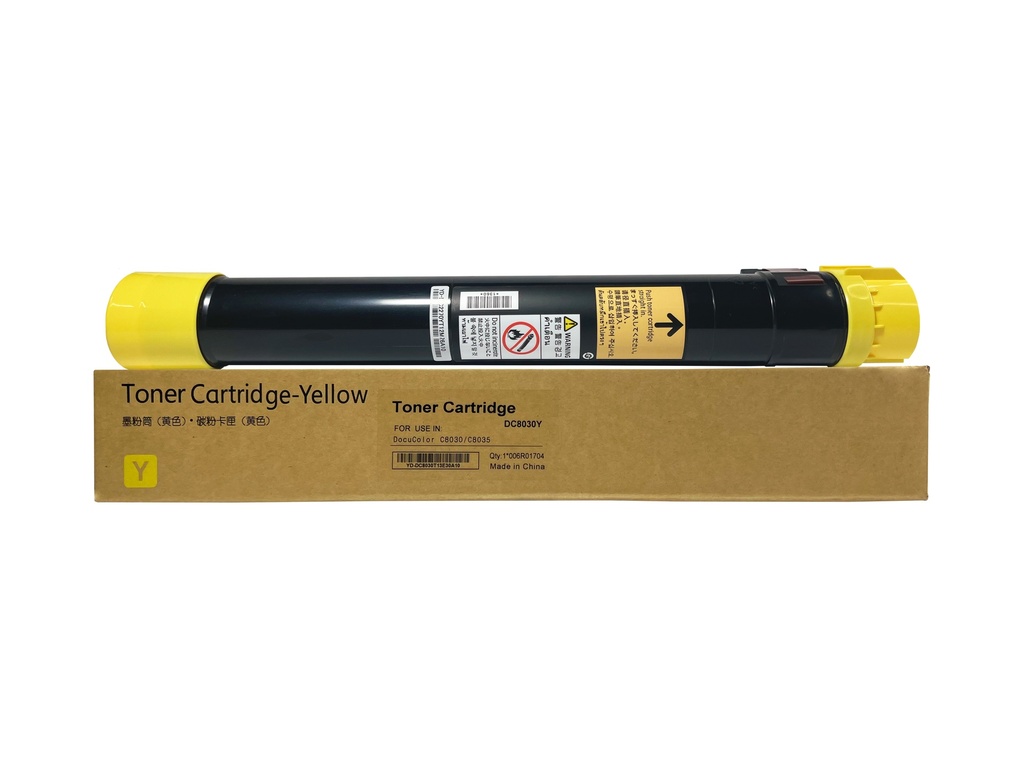 TONER COMPATIBLE XE C8030 / C8035 / C8070 AMARILLO 006R01704