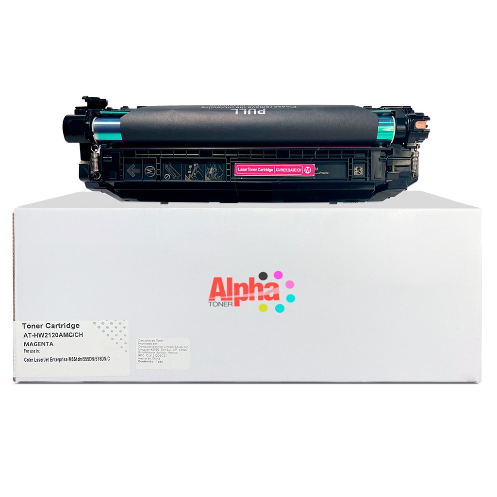 TONER COMPATIBLE HEP W2120A MAGENTA CON CHIP