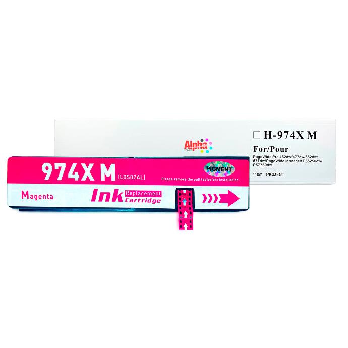 CARTUCHO DE TINTA COMPATIBLE HEP 974XL MAGENTA