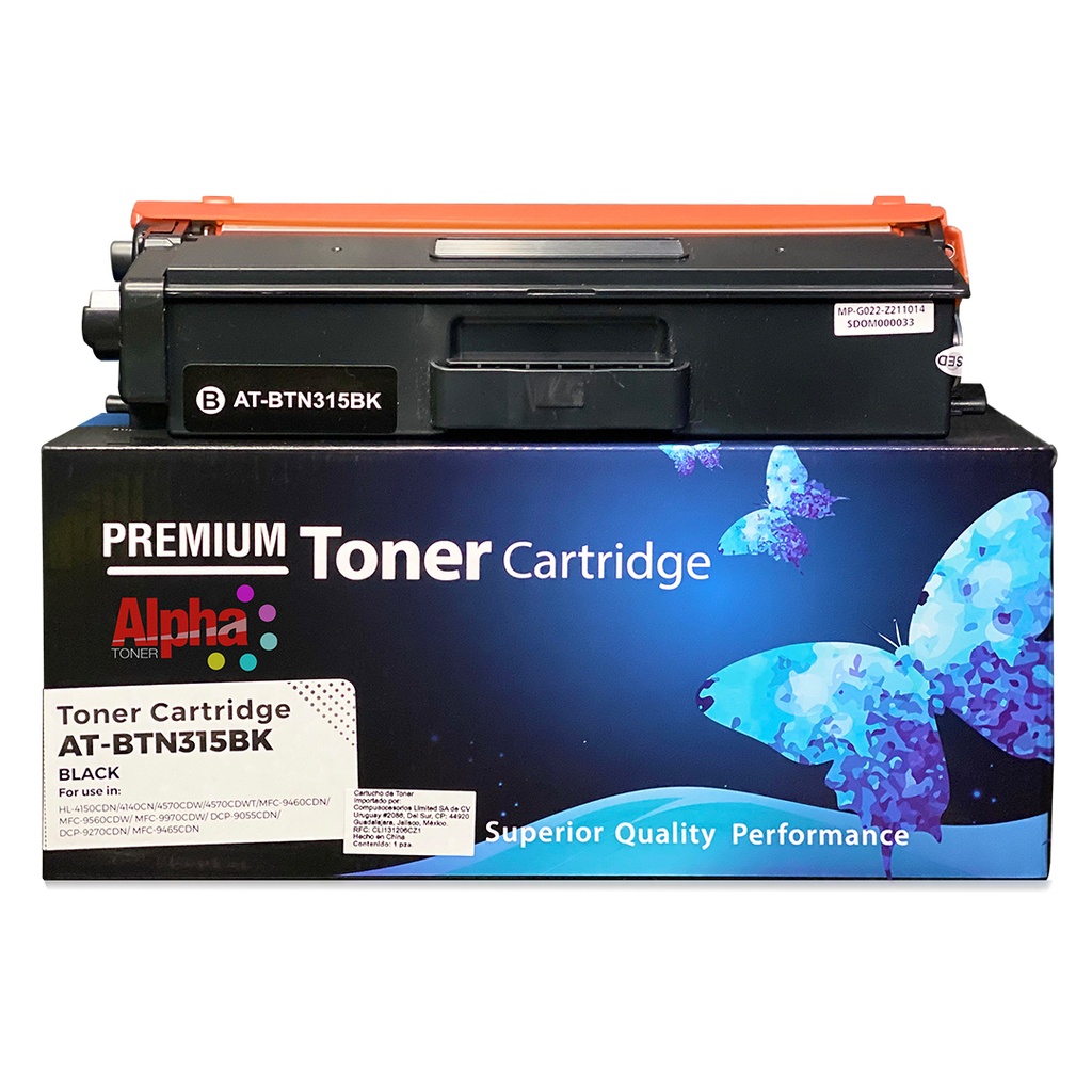 TONER COMPATIBLE BRO TN-315 NEGRO