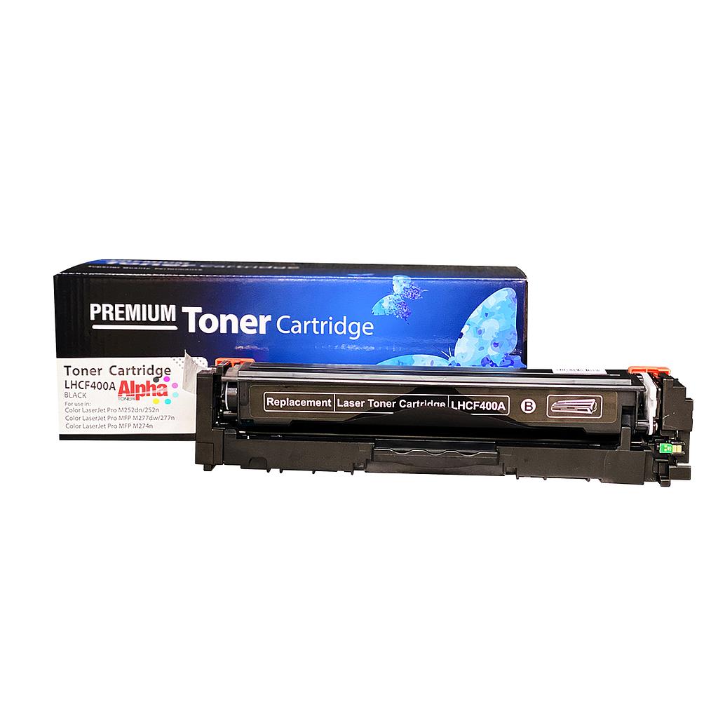 TONER COMPATIBLE HEP CF400A / CAN 045 NEGRO