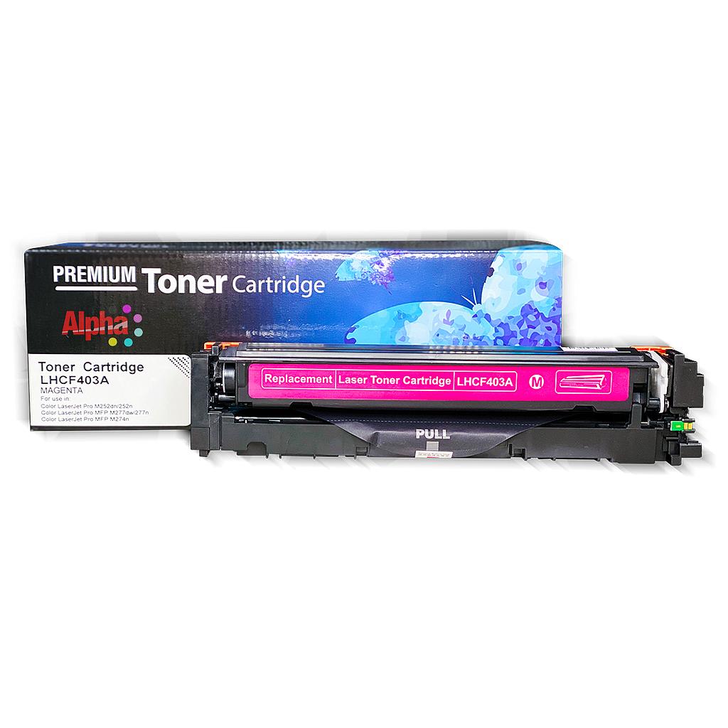 TONER COMPATIBLE HEP CF403A  / CAN 045 MAGENTA