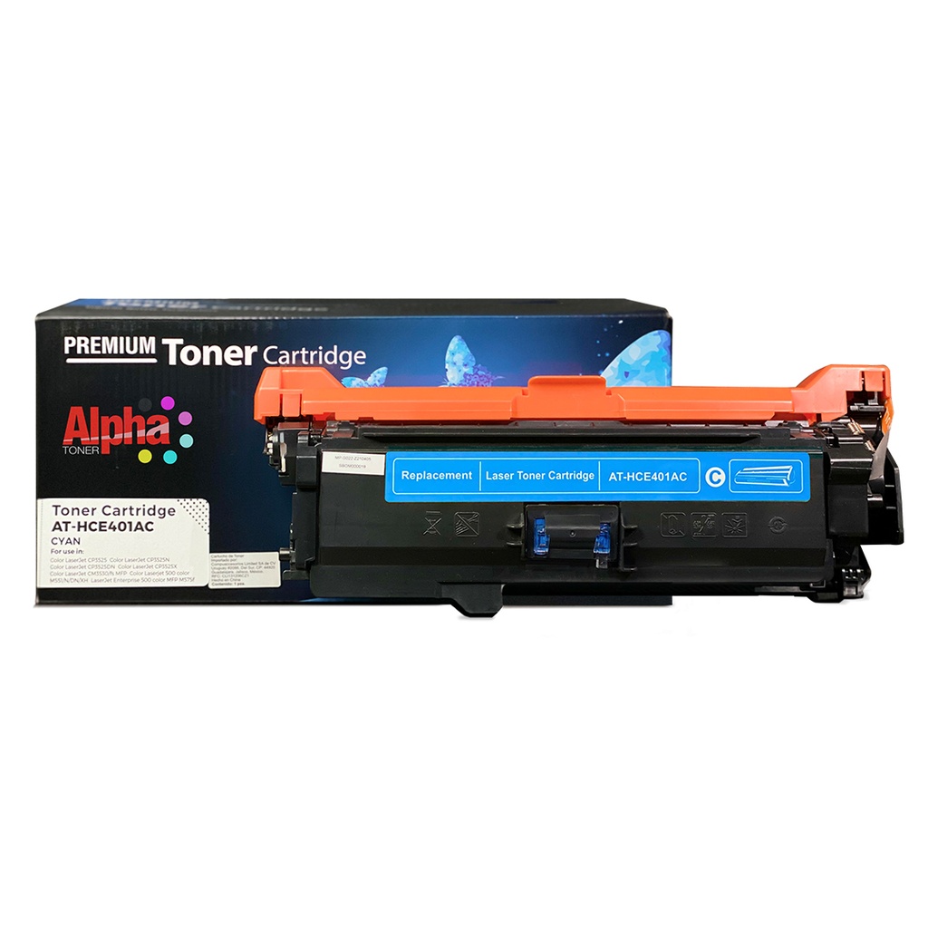 TONER COMPATIBLE HEP CE401A CYAN