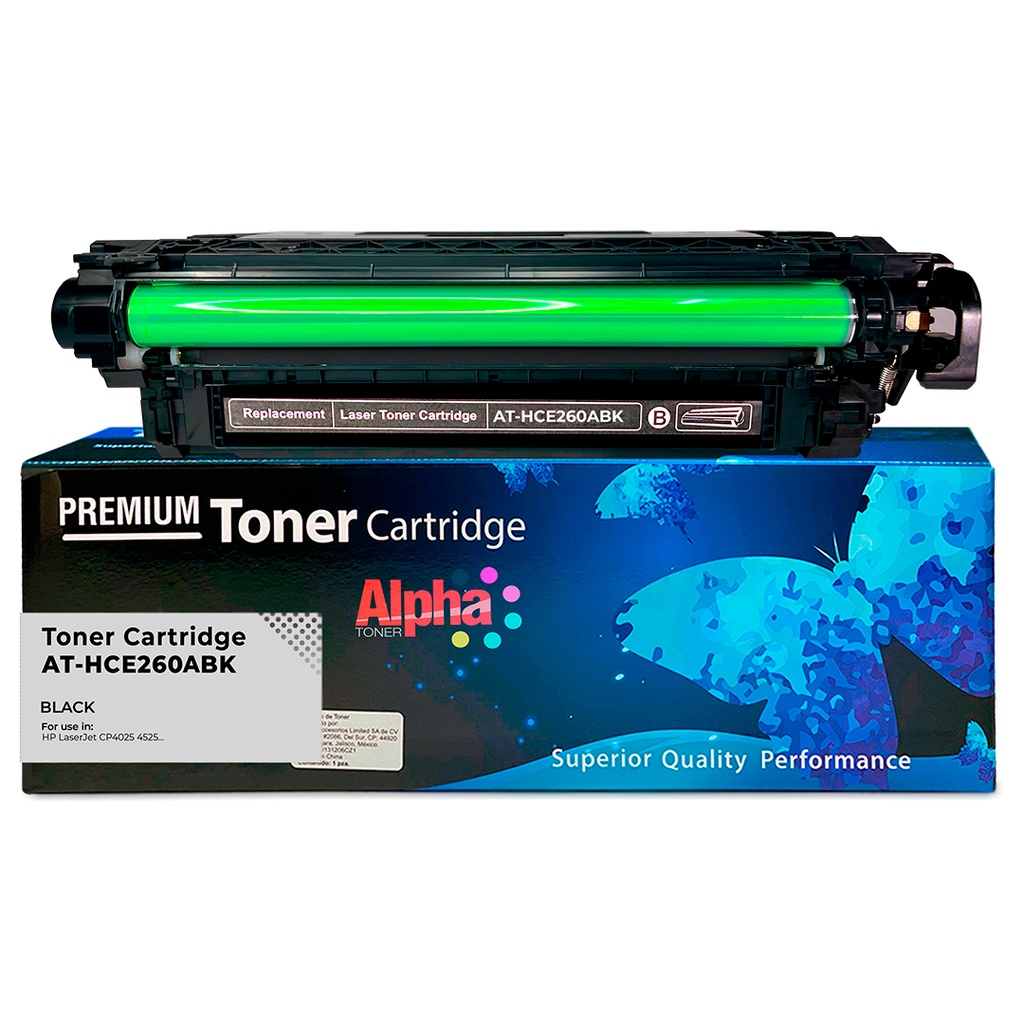 TONER COMPATIBLE HEP CE260A NEGRO