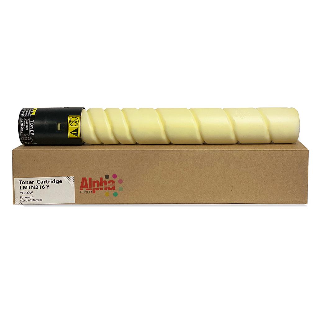 TONER COMPATIBLE KOM TN-216 / TN-319 AMARILLO
