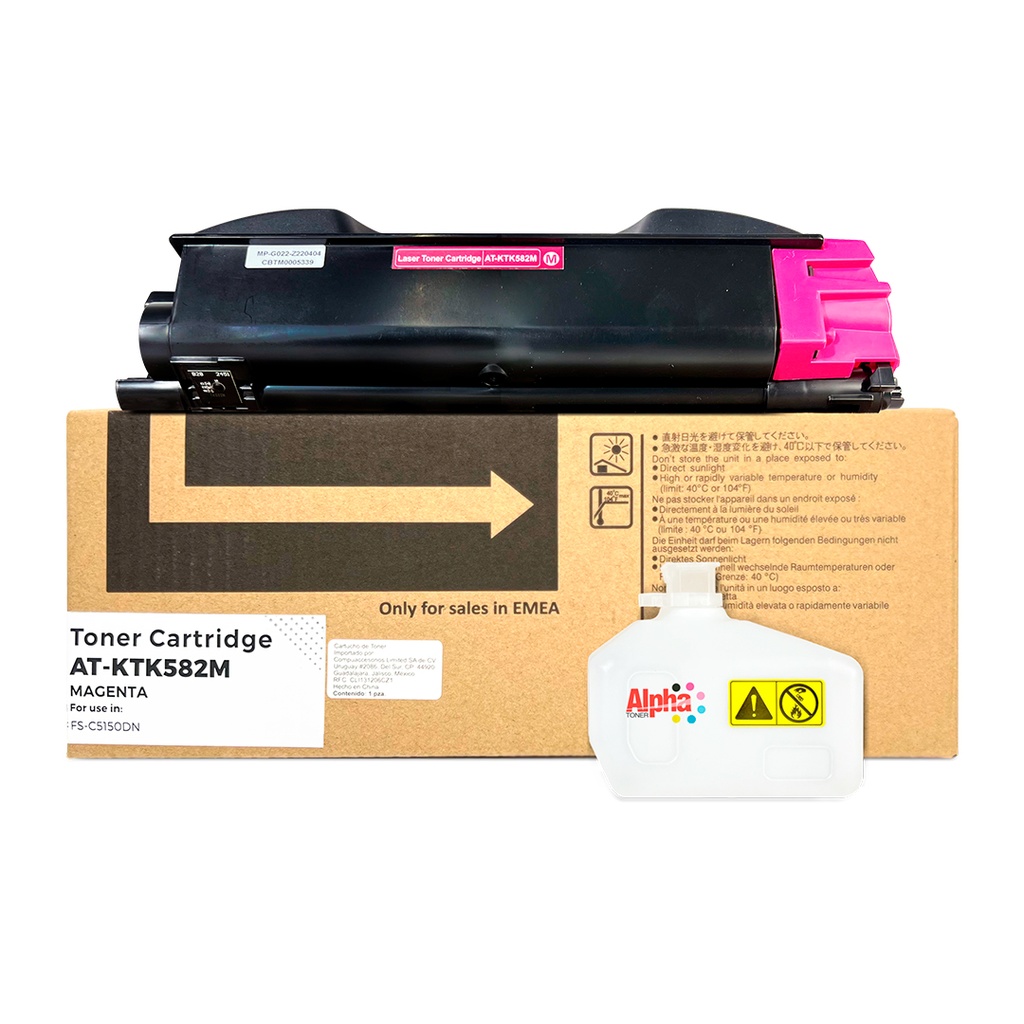 TONER COMPATIBLE KYO TK-582 MAGENTA