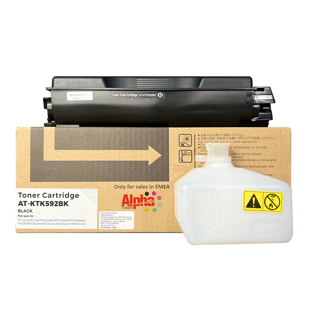 TONER COMPATIBLE KYO TK-592 NEGRO