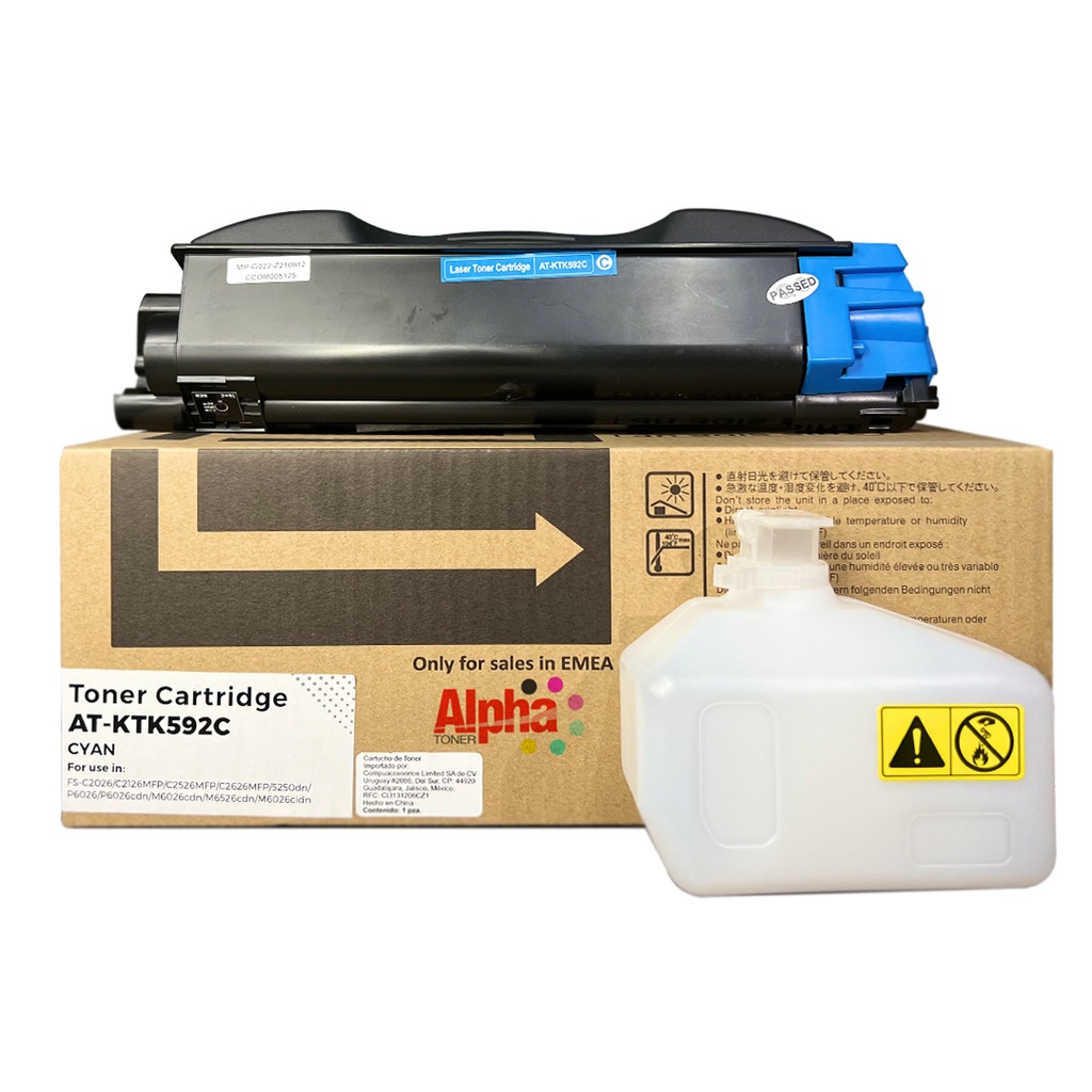 TONER COMPATIBLE KYO TK-592 CYAN