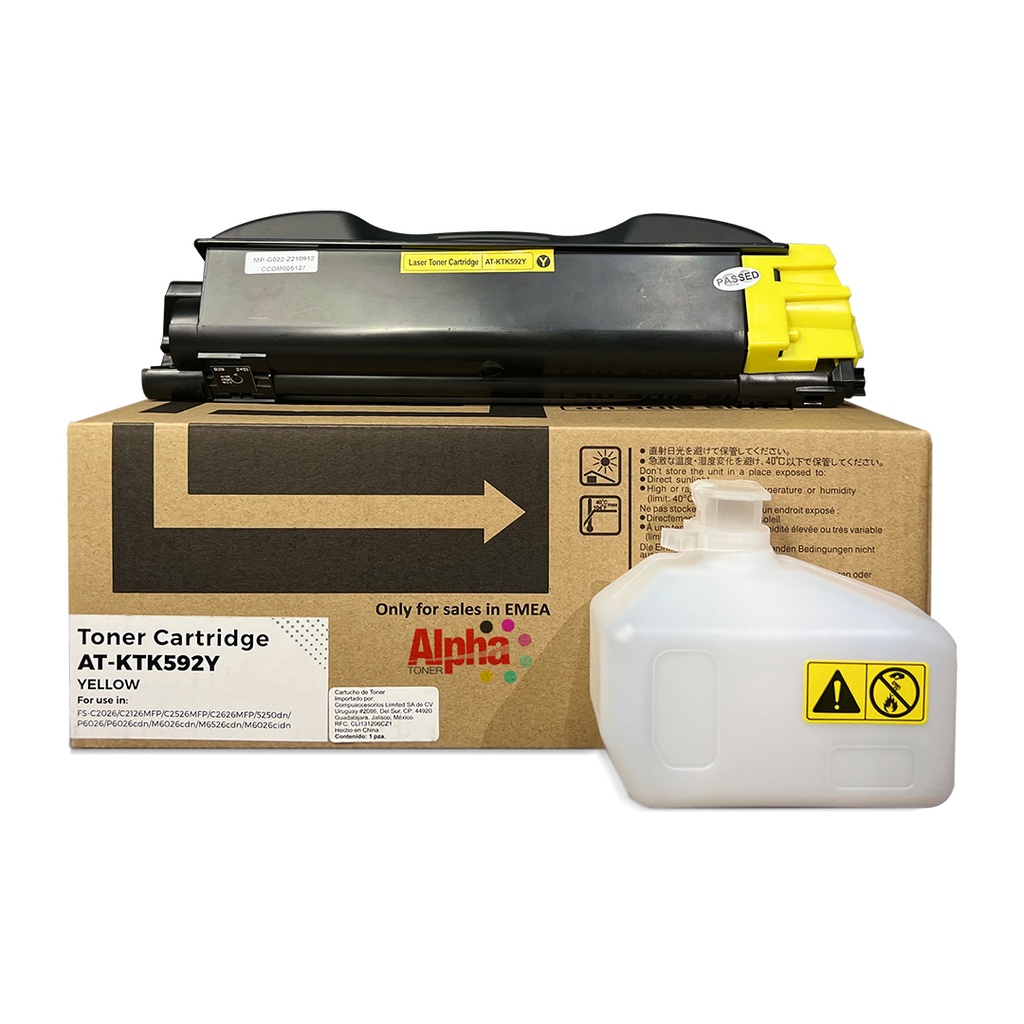 TONER COMPATIBLE KYO TK-592 AMARILLO