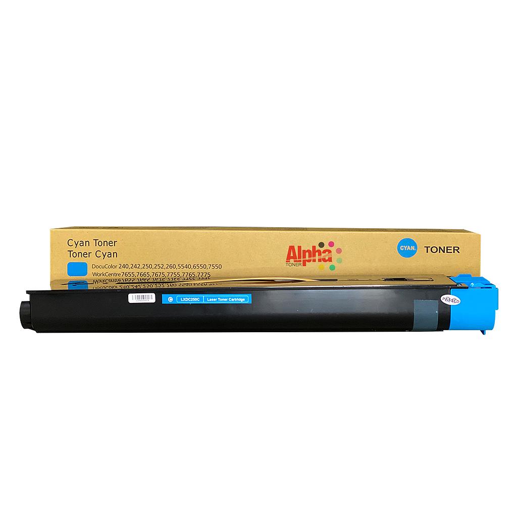 TONER COMPATIBLE XE DOCUCOLOR 240/250/252 CYAN