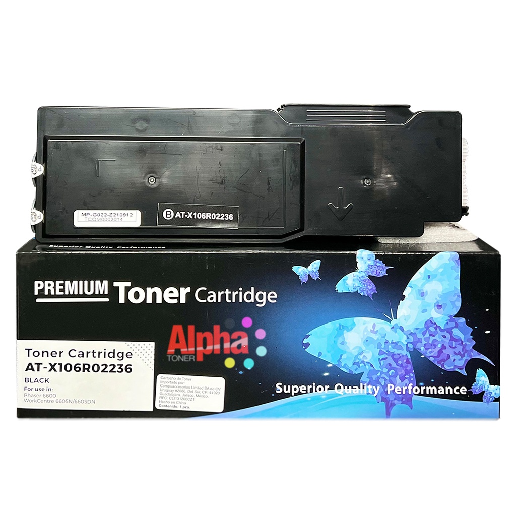 TONER COMPATIBLE XE 6600 NEGRO