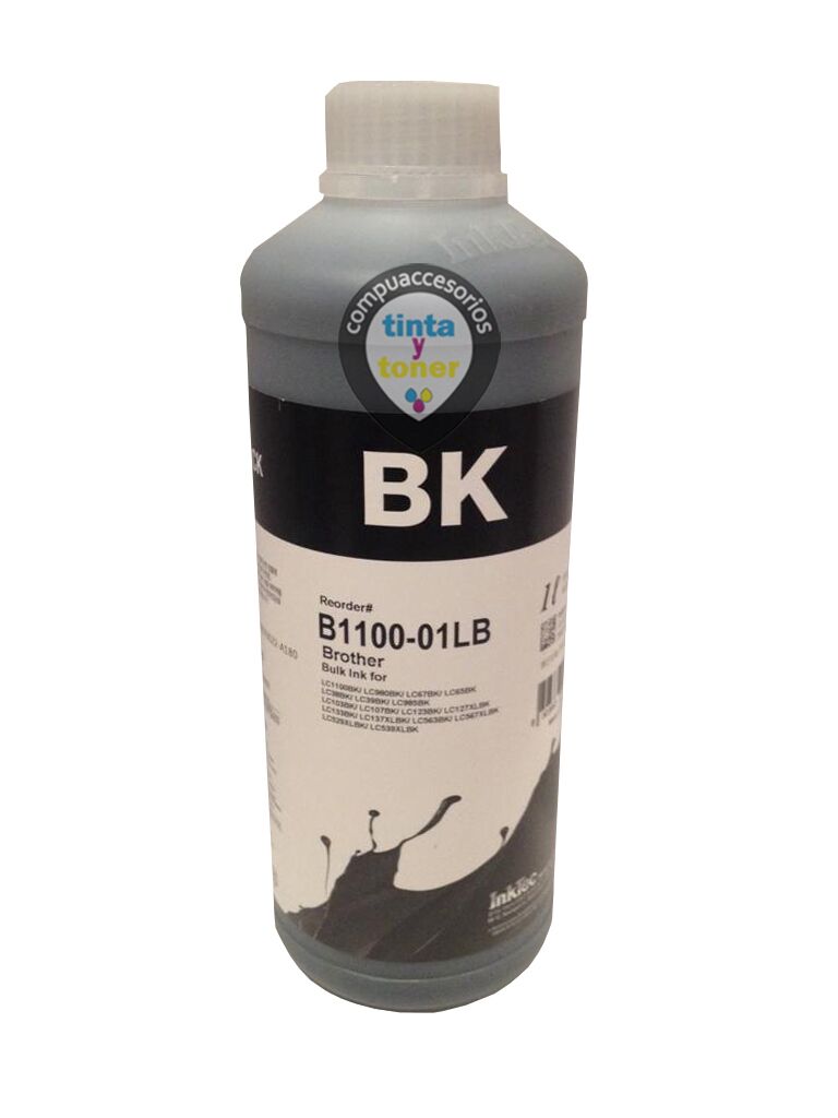 LITRO DE TINTA BRO INKTEC NEGRO