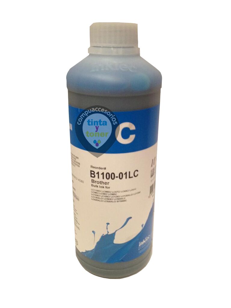 LITRO DE TINTA BRO INKTEC CYAN