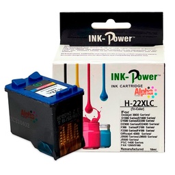 [AT-INKH22C] CARTUCHO DE TINTA COMPATIBLE HEP 22XL COLOR