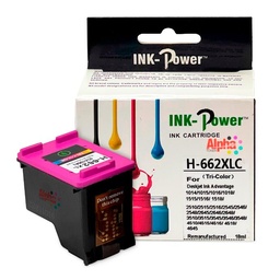 [AT-INKH662C] CARTUCHO DE TINTA COMPATIBLE HEP 662XL COLOR