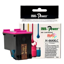 [AT-INKH664C] CARTUCHO DE TINTA COMPATIBLE HEP 664XL COLOR